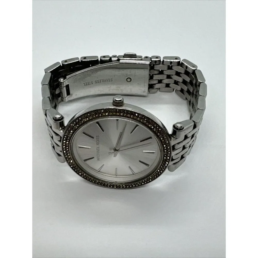 Michael Kors Darci MK3190 Womens Silver Stainless Steel Analog Dial Watch JNA445